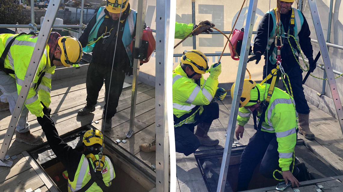 Confined Space Entry and Rescue Training | Lenmark Construction